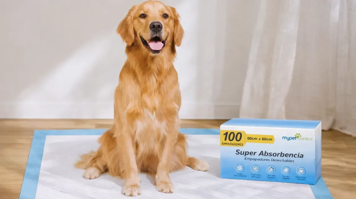 Estos empapadores absorbentes te ayudarán a adiestrar a tu cachorro y mantener la casa limpia