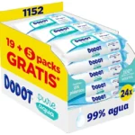 Pack x24 paquetes Toallitas Dodot Aqua Pure para bebé