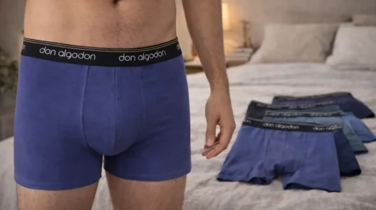 Pack x12 bóxers Don Algodón para hombre