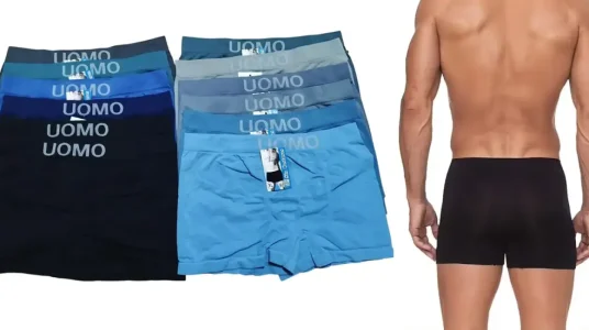 Pack x12 Calzoncillos Bóxer UOMO para hombre