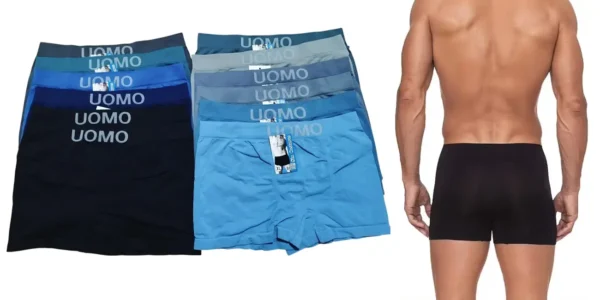 Pack x12 Calzoncillos Bóxer UOMO para hombre