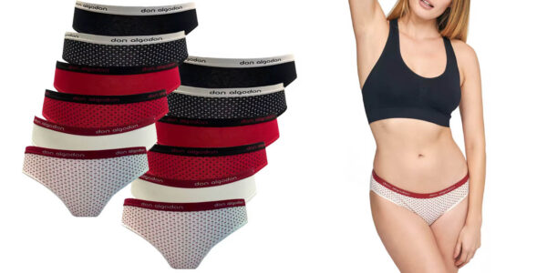 Pack 12x braguitas Don Algodón para mujer