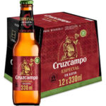 Pack 12x Cerveza Cruzcampo Especial sin gluten de 33cl
