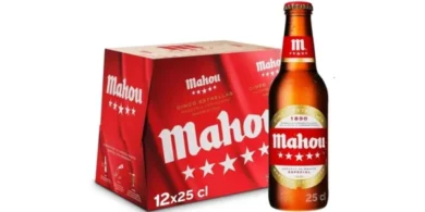 Pack 12 botellines de cerveza Mahou 5 Estrellas