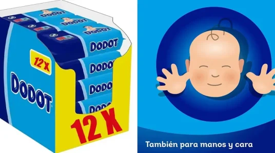 Toallitas Dodot para bebé