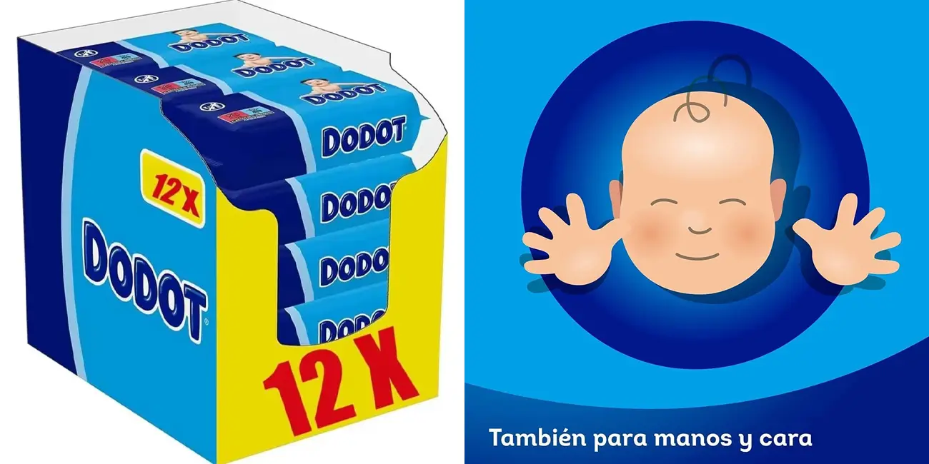 Toallitas Dodot para bebé