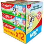 Pack 12x Colgate Kids Bluey sabor fresa de 50 ml
