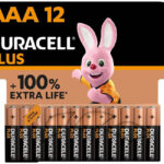 Pack x12 Pilas alcalinas Duracell Plus AAA