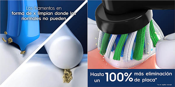 Pack x12 Recambios Oral-B CrossAction originales