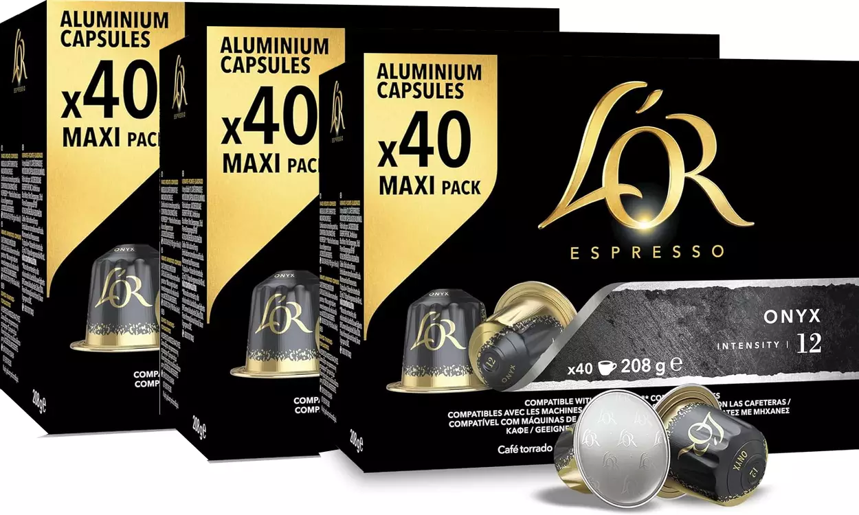 Cápsulas L'Or Onyx baratas