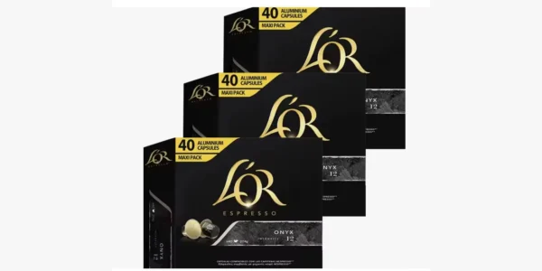 Pack de 120 cápsulas L'Or Espresso Onyx