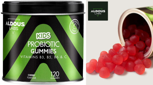 Chollo Pack de 120 gominolas probióticas Aldous Labs de cereza para niños