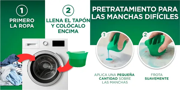 Pack de 2 botellas de Ariel líquido Originalº