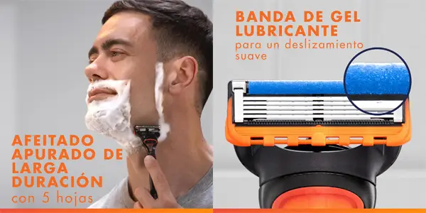 Pack de 15 recambios Gillette Fusion 5