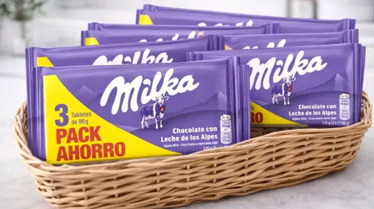 Pack 15 Tabletas Milka Chocolate con Leche de los Alpes