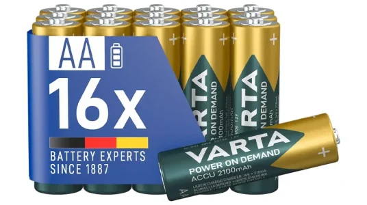 Pack de 16 pilas recargables Varta Power on Demand AA