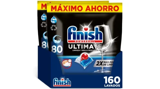 Pack 160 cápsulas Finish Powerball Ultimate All in 1