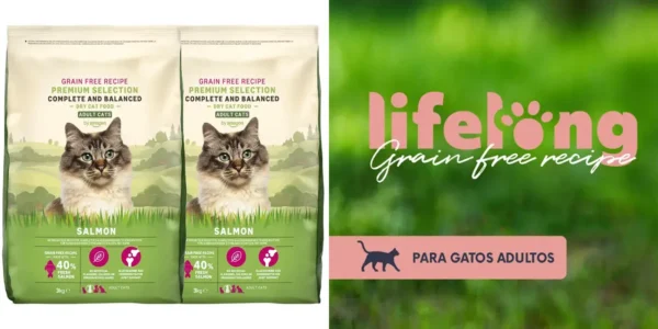 Pack 2x alimento seco para gato Lifelong