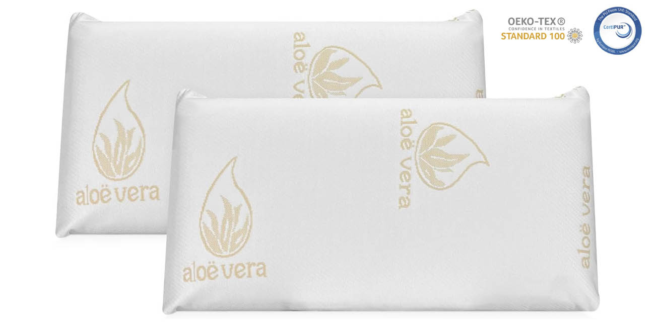 Pack x2 Almohadas viscoelásticas DUÉRMETE ONLINE