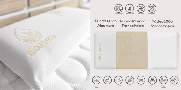 Pack x2 Almohadas viscoelásticas DUÉRMETE ONLINE