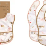 Pack 2x babero LÄSSIG para bebé