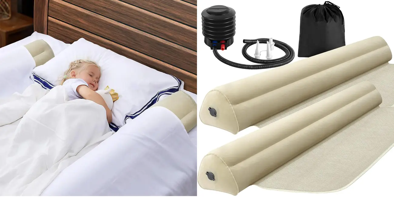 Pack 2x barrera de seguridad infantil hinchable Eurhomewit