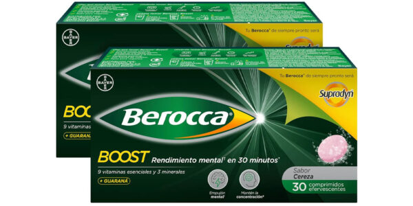 Pack 2x Complejo de vitaminas y minerales Bayer Berocca Boost