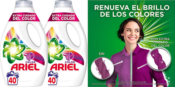 Pack x2 Detergente Ariel Color