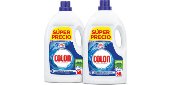 Pack x2 Detergente Colon Gel Activo para 136 lavados