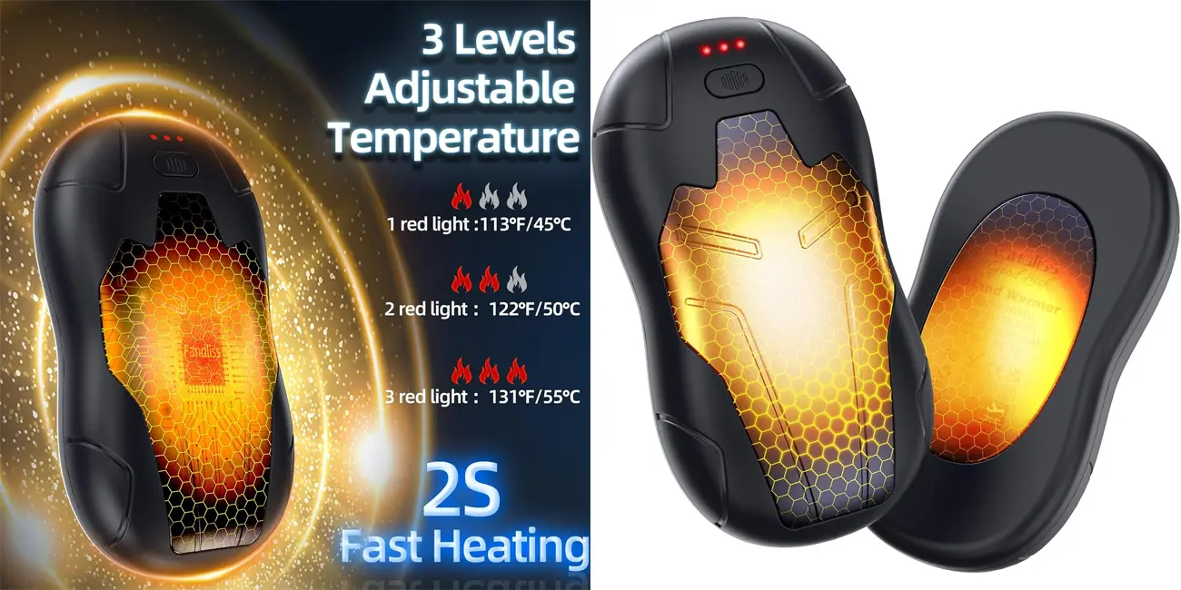 Pack 2x calentador de manos FANDLISS