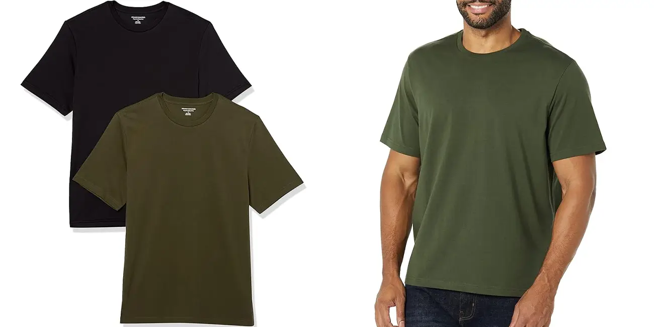 Pack 2x camiseta de manga corta Amazon Essentials