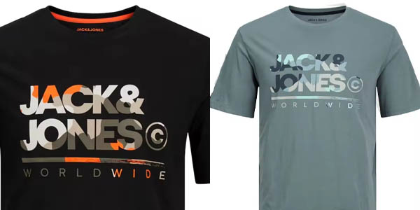 Pack x2 Camisetas Jack & Jones New24 para hombre