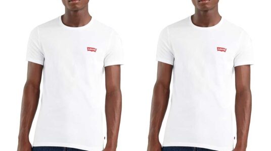 Pack 2 camisetas Levi's crewneck graphic baratas