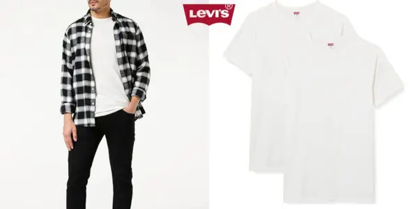 Pack 2 camisetas Levi's Men Solid Creed