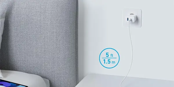 Pack 2x cargador múltiple Anker de 20W + 2x cable USB-C