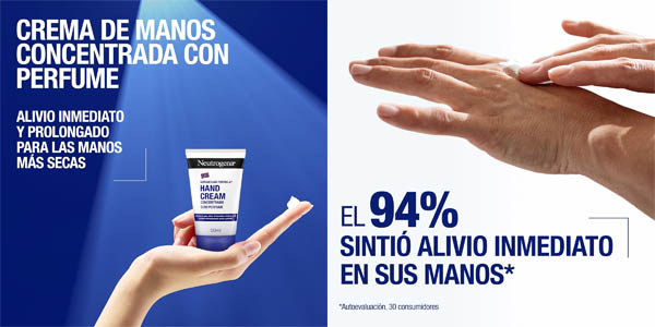 Pack 2x Crema de manos Neutrogena concentrada con perfume
