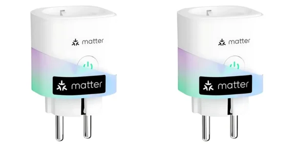 Pack 2x Enchufes inteligentes Meross MSS315 compatible con Alexa y Google