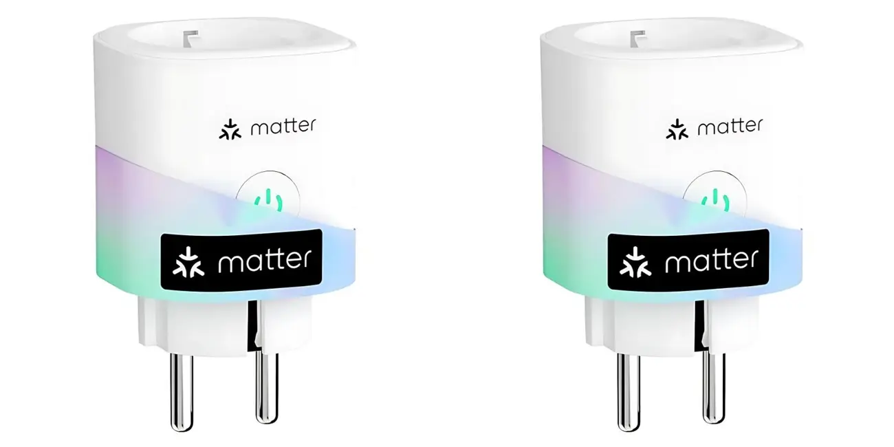 Pack 2x Enchufes inteligentes Meross MSS315 compatible con Alexa y Google