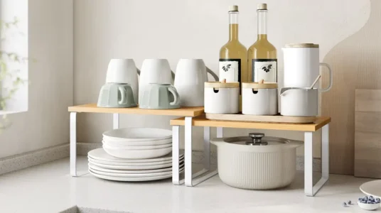 Pack de 2 estantes para especias Songmics