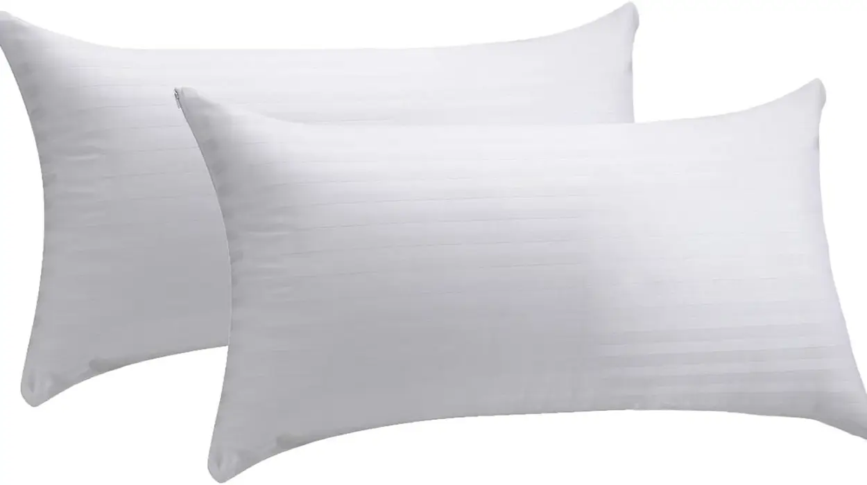 Pack de 2 fundas de almohada Pikolin Home 100% algodón cutí, transpirables y antiencogimiento