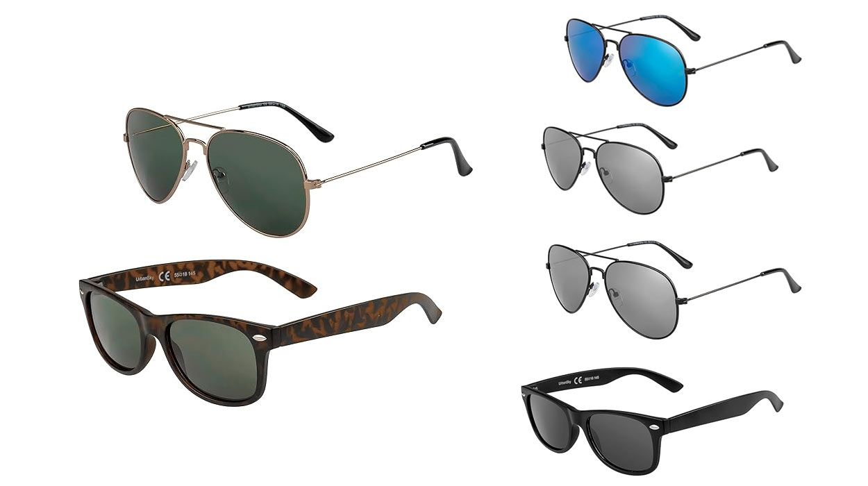 Pack 2 gafas de sol Urbansky hombre baratas