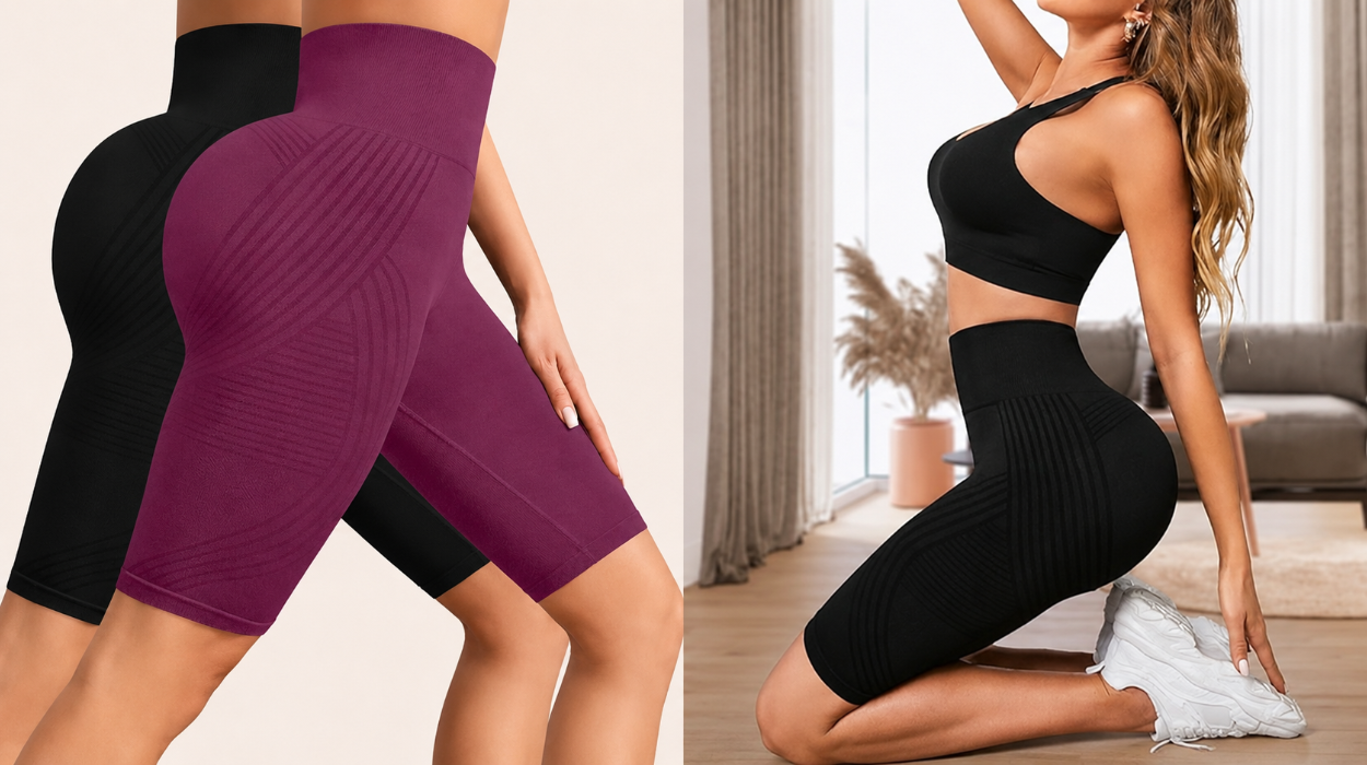 Mejora tu silueta con este pack de 2 leggings 3D anticelulíticos y transpirables