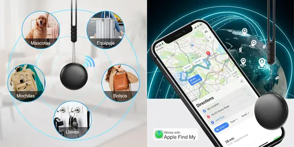 Pack 2x localizador Smart Air Tracker Tag DDHTSAL