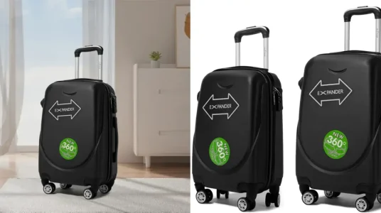 Conjunto de 2 maletas S7 STAR ABS de 18 y 20"