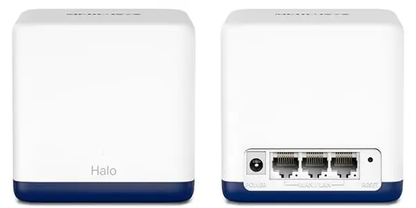 Pack 2x Mercusys Halo H1900G WiFi Mesh