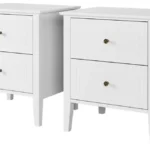 Pack 2x mesita de noche con cajones