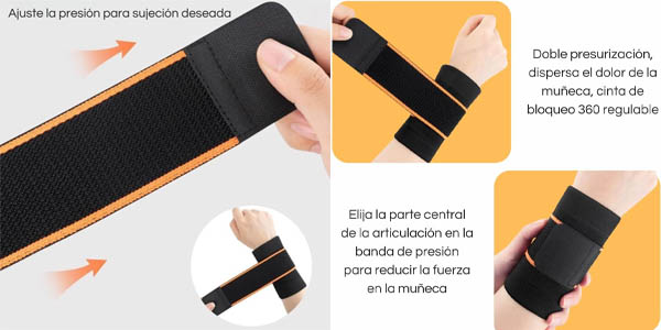 Muñequeras deportivas BALANCEX