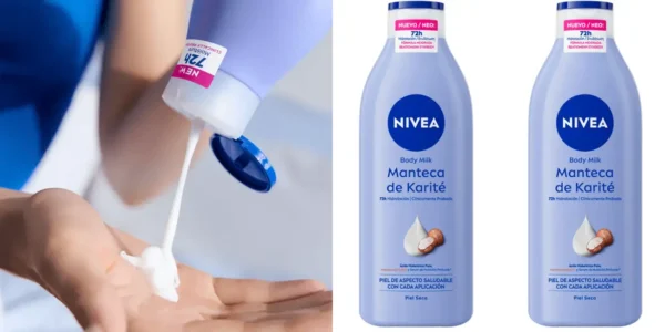 Pack 2x NIVEA Body Milk Manteca de Karité