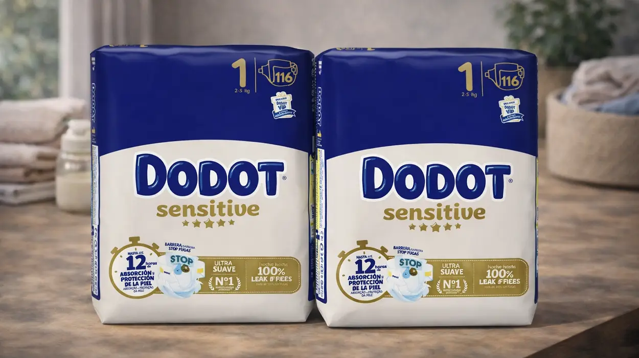 Pañales Dodot Sensitive Talla 1