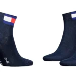 Pack de 2 pares de calcetines Tommy Hilfiger Quarter